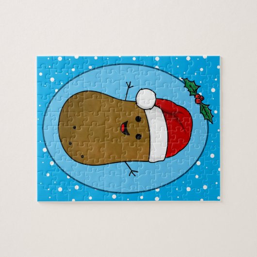 Frohe WeihnachtsKartoffel Puzzle (Horizontal)