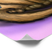 Frohe Weihnachtskatzen Poster (Ecke)