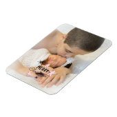 Frohe Weihnachtskekse Gingerbread Foto Magnet (Linke Seite)