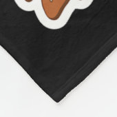 Frohe Weihnachtskekse Gingerbread Man Tree Bakin Fleecedecke (Ecke)