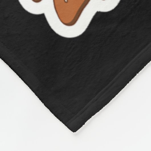 Frohe Weihnachtskekse Gingerbread Man Tree Bakin Fleecedecke (Ecke)