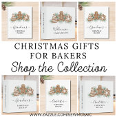 Frohe Weihnachtskekse Schürze