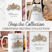 Frohe Weihnachtskekse Schürze