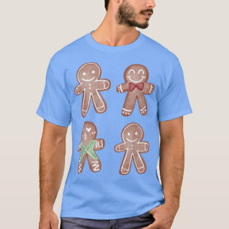 Frohe Weihnachtskekse Xmas Gingerbread Man Desse T-Shirt