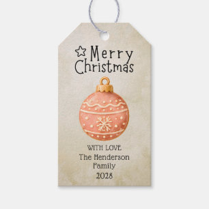 Frohe Weihnachtskekse Zuckerguss Feiertagsornament Geschenkanhänger
