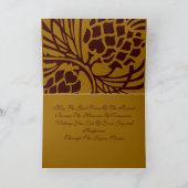 Frohe Weihnachtskiefer derzeit III Feiertagskarte (Innenseite)