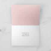 Frohe Weihnachtskinder Vintage Karte (Innenseite)