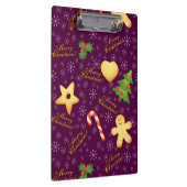 Frohe Weihnachtsklammer Klemmbrett (Rechts)