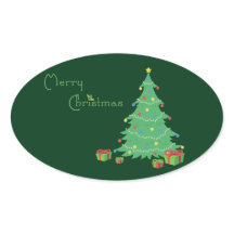 Frohe Weihnachtskleber