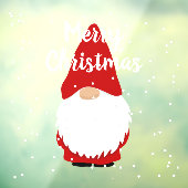 Frohe Weihnachtsknotenklammer Fensteraufkleber (Blatt 3)