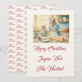 Frohe Weihnachtskochen mit Mama Einladung