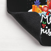 Frohe Weihnachtskostüme Reindeer Niedlich Santa Co Mousepad (Ecke)