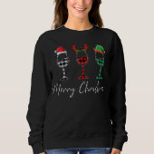 Frohe Weihnachtskostüme Sweatshirt (Vorderseite)