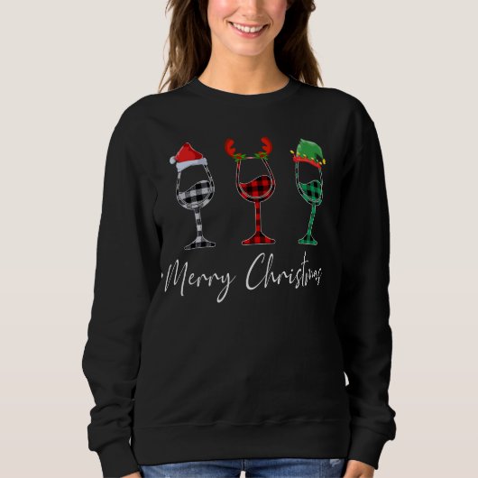 Frohe Weihnachtskostüme Sweatshirt (Vorderseite)