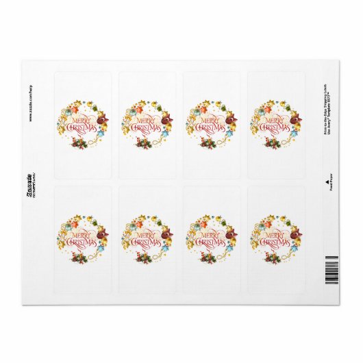 Frohe Weihnachtskranz (Vorne)