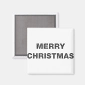 Frohe Weihnachtskreise 4 Magnet (Vorderseite/Rückseite)