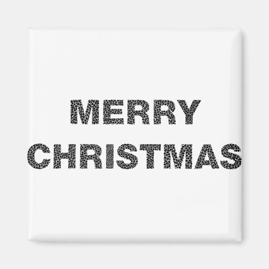 Frohe Weihnachtskreise 4 Magnet (Vorne)