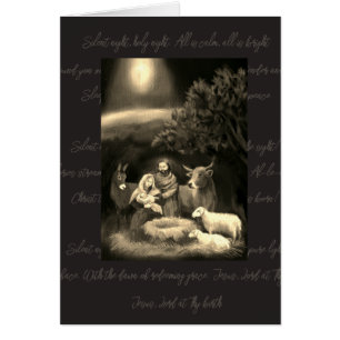 Frohe Weihnachtskrippe