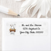 Frohe Weihnachtskrippe Baby Jesus Snowman (Insitu)