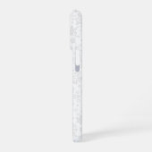 Frohe Weihnachtskrippe Baby Jesus Snowman iPhone Hülle (Linke Seite)