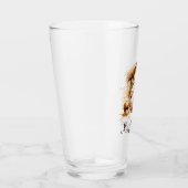 Frohe Weihnachtskrippe Glas (Rechts)