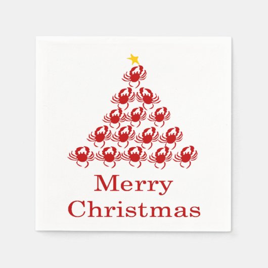 Frohe Weihnachtskrippe Serviette (Vorderseite)