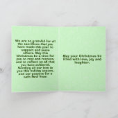 Frohe Weihnachtslehrerin/Bibliothekarin/Schule Karte (Innenseite)