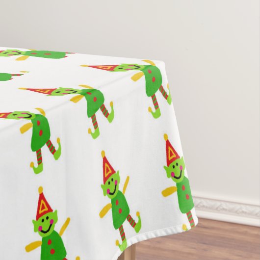 Frohe Weihnachtslieder, Elf Tischdecke (Beispiel)