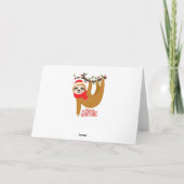 Frohe Weihnachtslieder Feiertagskarte (Rückseite)