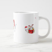 Frohe Weihnachtslieder Jumbo-Tasse (Rechts)