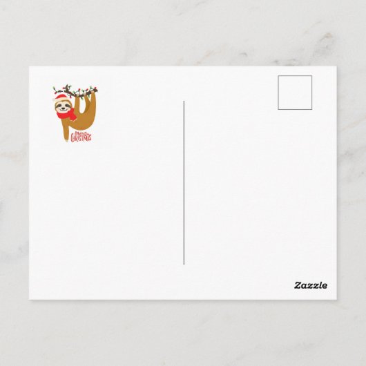 Frohe Weihnachtslieder Postkarte (Rückseite)