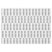 Frohe Weihnachtslieder, schwarze Bäume weiß Tischdecke (Vorderseite (Horizontal))