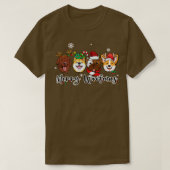 Frohe Weihnachtslieder T-Shirt (Design vorne)
