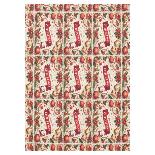 Frohe Weihnachtslieder Tischdecke (Vorderseite)