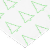 Frohe Weihnachtslieder, Weihnachten Grüne Bäume Tischdecke (Schrägansicht)