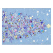 Frohe Weihnachtslieder Weihnachtsbaum Tischdecke (Vorderseite (Horizontal))