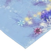 Frohe Weihnachtslieder Weihnachtsbaum Tischdecke (Schrägansicht)