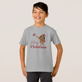 Frohe Weihnachtslustige Hündin T-Shirt