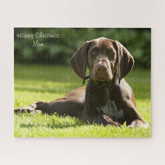 Frohe Weihnachtsmama. Puzzle (Horizontal)