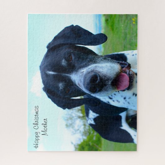 Frohe Weihnachtsmama. Puzzle (Vertikal)