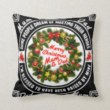 Frohe Weihnachtsmama und Vater