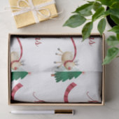 Frohe Weihnachtsmann Seidenpapier (Geschenk)