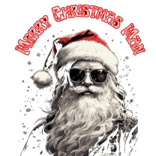 Frohe Weihnachtsmann T-Shirt