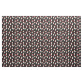 Frohe Weihnachtsmänner und Weihnachtsmann Stoff (Yard (91,4 cm))