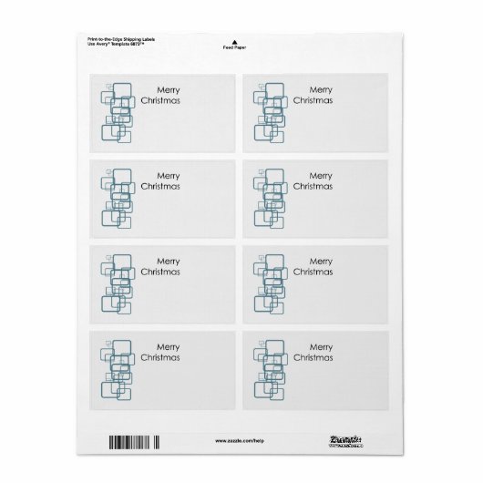 Frohe Weihnachtsmarke (Vorne)