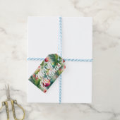 Frohe Weihnachtsmarke Geschenkanhänger (Mit Garn)