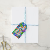 Frohe Weihnachtsmarke Geschenkanhänger (Mit Garn)