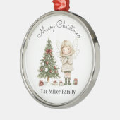 Frohe Weihnachtsmärsche und Personalisiertes Gesch Ornament Aus Metall (Links)