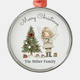 Frohe Weihnachtsmärsche und Personalisiertes Gesch Ornament Aus Metall