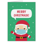 Frohe Weihnachtsmaske, Weihnachten 2020 (Vorne)